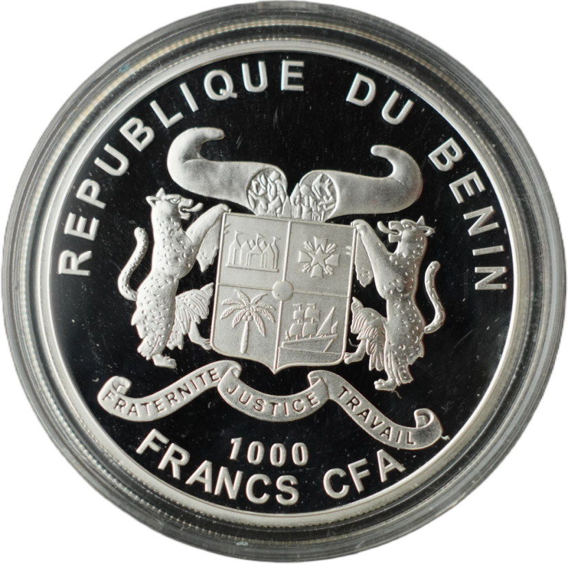 Benin - 1000 Francs 2010 Marihuana