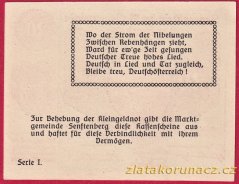Senftenberg - 20 haléřů - 1920 - série I.
