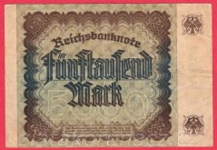 Německo - 5000 mark 2.12.1922 - série S-A