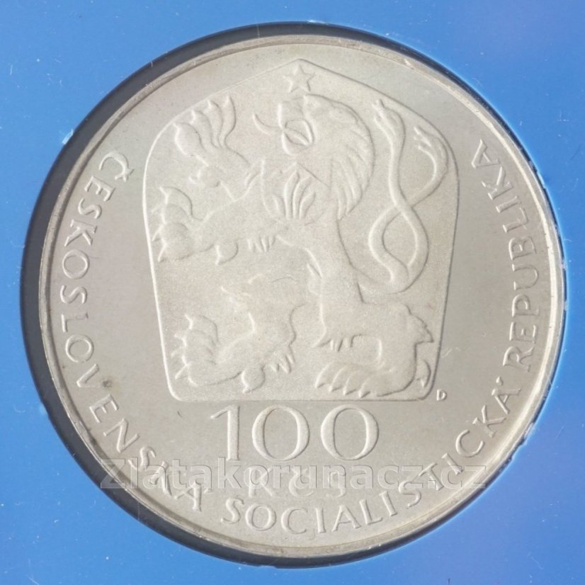 1977 - 100Kčs - V.Hollar - Proof