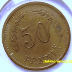 Finsko - 50 penniä 1941 S