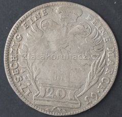 Montfort - 20 krejcar 1763 H -  Franz Xaver
