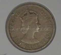 Seychelles - 25 cents 1954