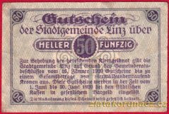 Linz - 50 haléřů - 1920