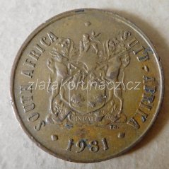 Afrika jižní (Jihoafrická rep.) - 2 cent 1981