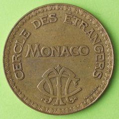 Monako - hrací známka II.