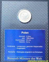 Polsko - 2 Zlote - 1995