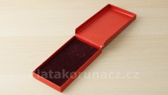 Krabička na vyznamenání - červená