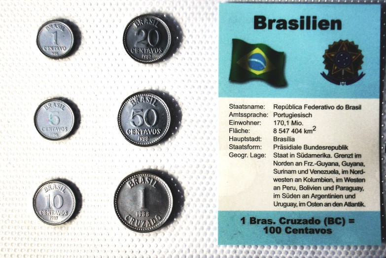 Brazilie 1986-1988 - Provedení: Standard
