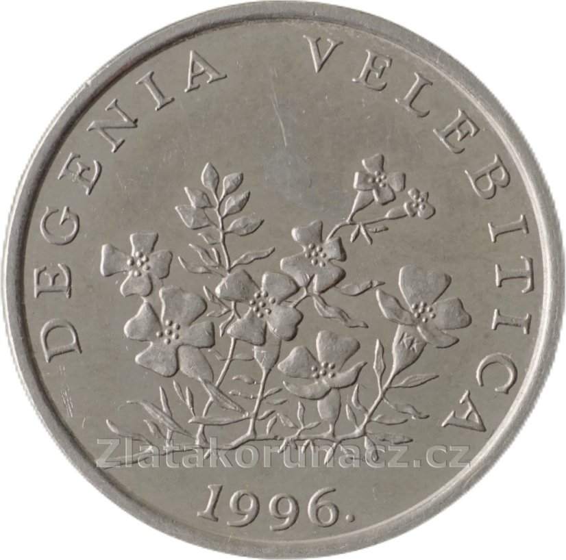 Chorvatsko - 50 lipa 1996