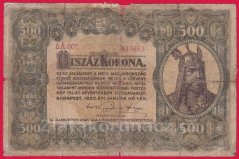 Maďarsko - 500 Korona 1920