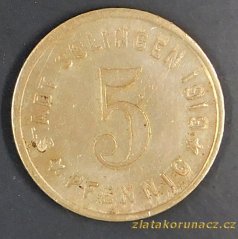Německo - Solingen - 5 pfennig 1919