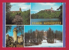 Konopiště - zámek Konopiště, jezero