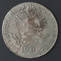 20 Krejcar 1804 B