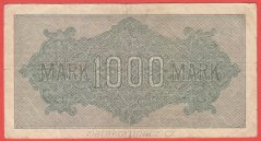 Německo - 1000 mark 15.9.1922 - série L-FZ