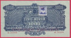 1000 korun 1944 AA 2 X SPECIMEN + KOLEK