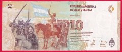 Argentina - 10 Pesos 2016