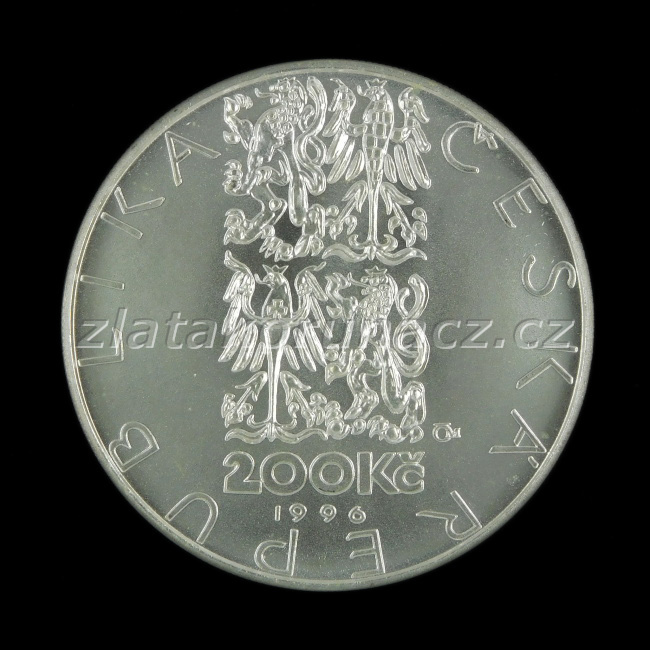 1996 - 200Kč - J.B.G.Deburau Proof