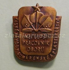 Nejlepší pracovník oboru České závody cukrárenské a plastikářské