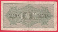 Německo - 1000 mark 15.9.1922 - série O-BK