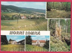 Beskydy - Horní Lomná - Pohled na obec