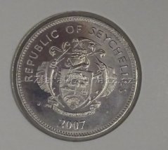 Seychelles - 25 cents 2007