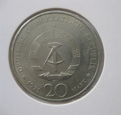Německo (DDR) - 20 mark 1971 A