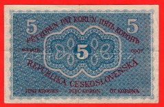 5 korun 1919 - 0007