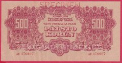 500 korun 1944 AB