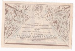 Los - 42 kčs - 58. Československá třídní loterie II. - G r.1948