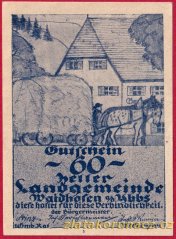 Waidhofen - 60 haléřů - 1920