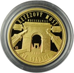 2008 - 2 500 Kč - Řetězový most ve Stadlci Proof