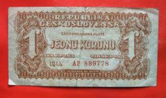 1 koruna 1944 AP