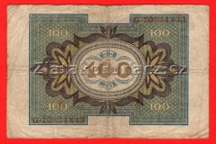Německo - 100 mark 1.11.1920 - série G-U