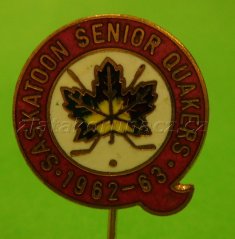 Saskatoon Senior Quakers 1962-1963 Ice Hockey