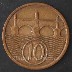 10 haléř 1936