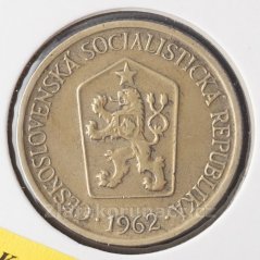 1 koruna 1962