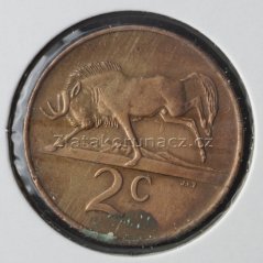 Afrika jižní (Jihoafrická rep.) - 2 cent 1990