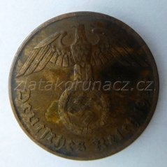 Německo - 2 Reichspfennig 1938 J