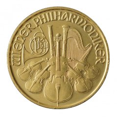 Zlatá mince Rakouska - 1/10 Oz Philharmoniker 1992