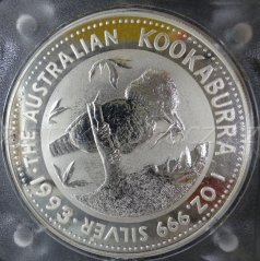 Austrálie - 1 dollar 1993 - 1 oz Kookaburra