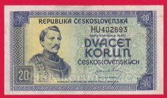 20 Kčs b.l.1945 HU