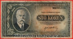 100 Kčs 1945 MB