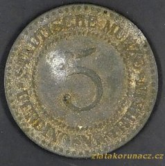 Německo - Verdingen - 5 pfennig 1917