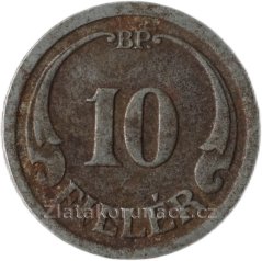 Maďarsko - 10 fillér 1940 BP