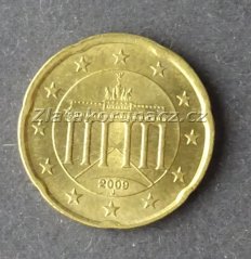 Německo - 20 cent 2007 F