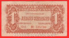 1 koruna 1944 HC