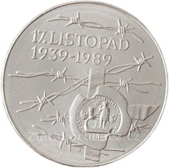 1989 - 100Kčs - 17.listopad - Standart
