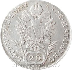 20 krejcar 1803 A