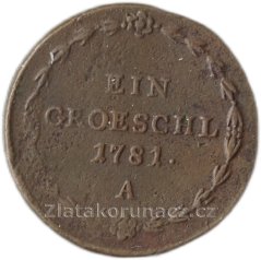 1 Grešle 1781 A